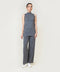 Women's Sleeveless Ribbed Set