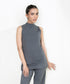 Women's Sleeveless Ribbed Set