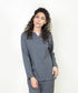 Women's Waffle Knit Henley Set