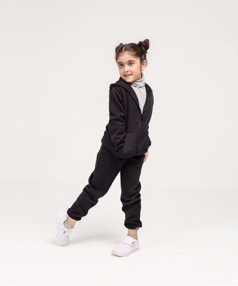 Girls' Double Knit Spacer Jacket