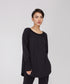 Women's Long Waffle Knit Shirt