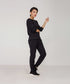 Women's Basic Waffle Knit Shirt