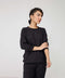 Women's Basic Waffle Knit Shirt