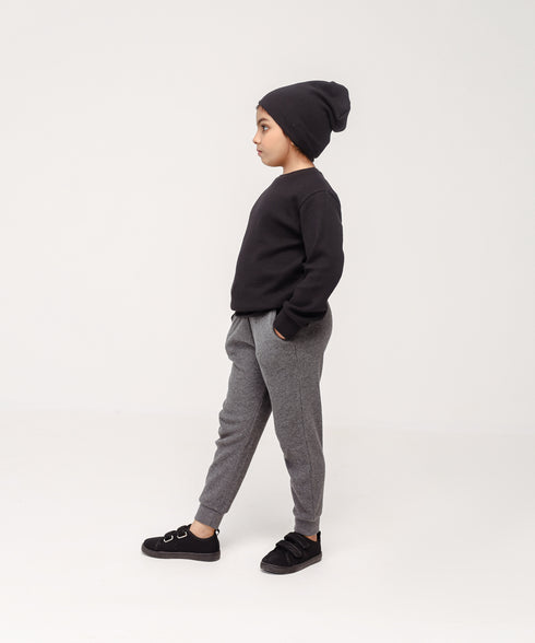 Girls' Basic Waffle Knit Shirt