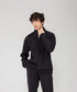 Men's Half Zip Mock Neck