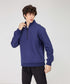 Men's Half Zip Mock Neck