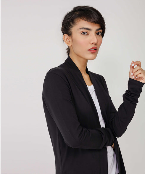 Women's French Terry Cardigan