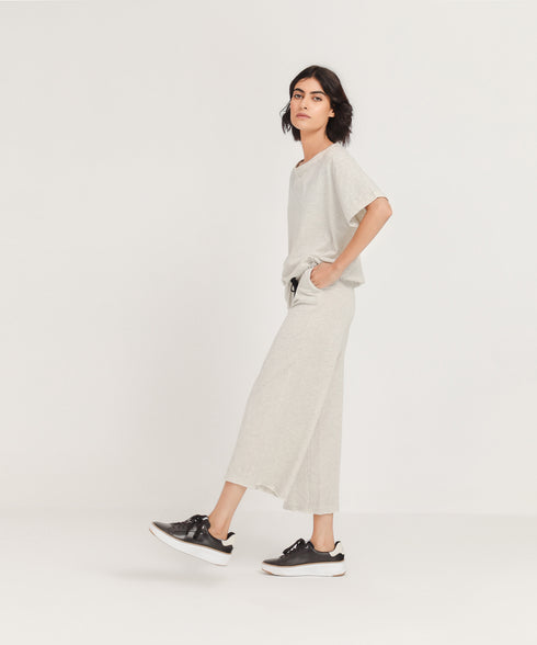 Women's Cropped Loungewear Set