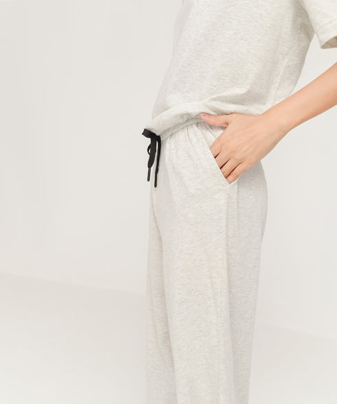 Women's Cropped Loungewear Set