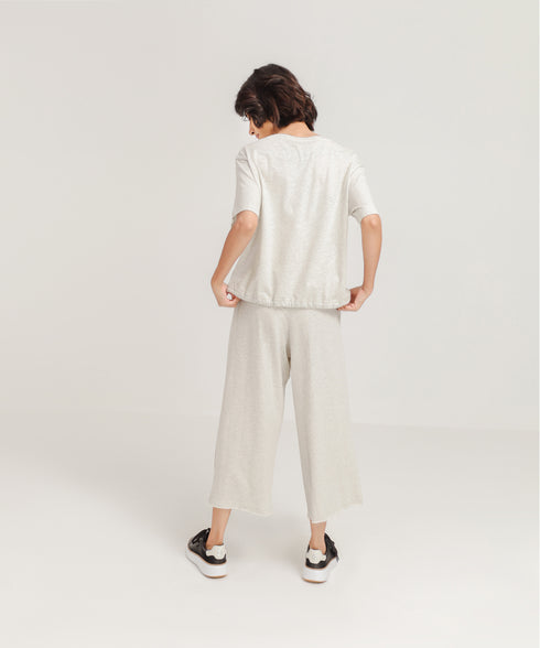 Women's Cropped Loungewear Set