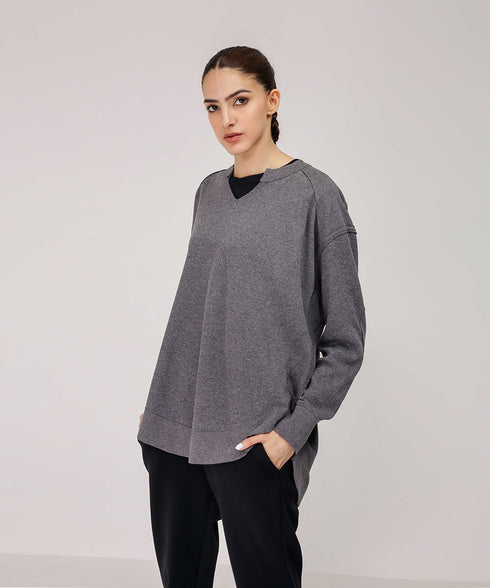 Women's Raw Waffle Knit Shirt