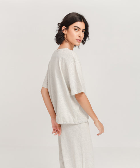 Women's Cropped Loungewear Set