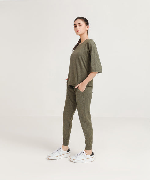 Women's Melange Tracksuit