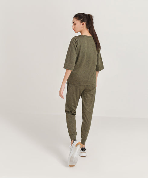 Women's Melange Tracksuit
