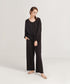 Women's Button Down Loungewear Set