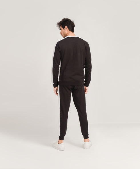 Men's Striped Athleisure Set