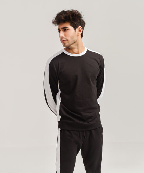Men's Striped Athleisure Set