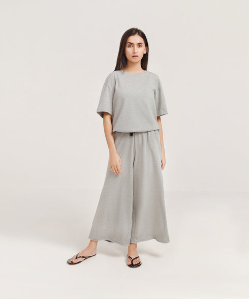 Women's Cropped Loungewear Set