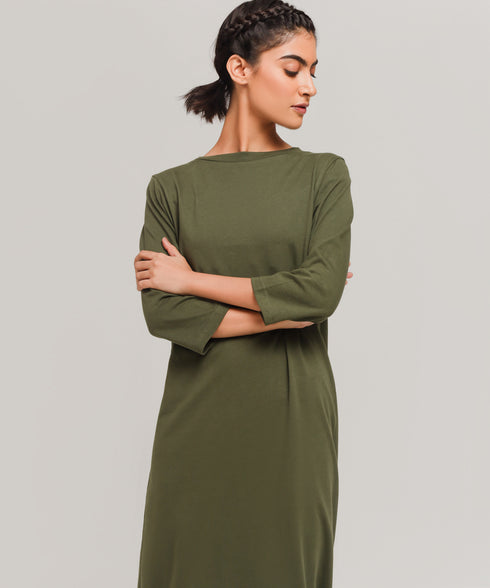 Women's Boat Neck Dress