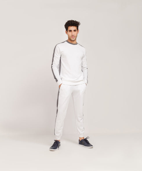 Men's Striped Athleisure Set