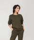 Women's Basic Waffle Knit Shirt