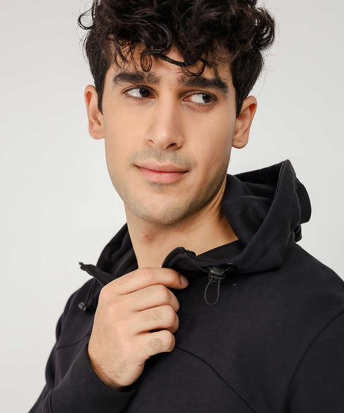 Men's Adjustable Zipper Hoodie