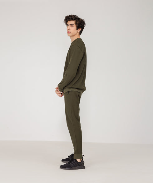 Men's Basic Waffle Knit Set