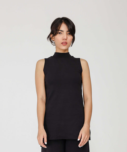 Women's Sleeveless Ribbed Top