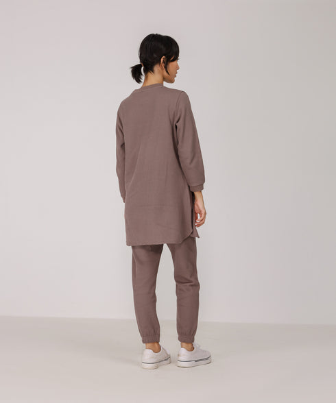 Women's Tunic Waffle Knit Set