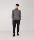 Men's Waffle Knit Turtleneck