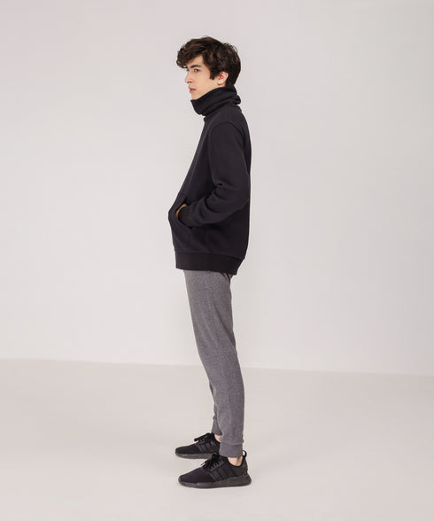 Men's Waffle Knit Turtleneck