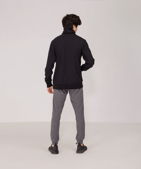 Men's Waffle Knit Turtleneck