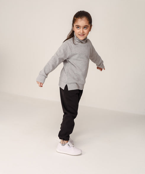 Girls' Essential Turtleneck