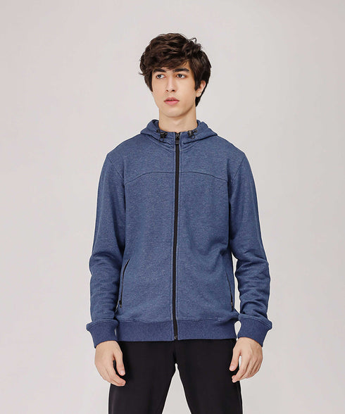 Men's Adjustable Zipper Hoodie