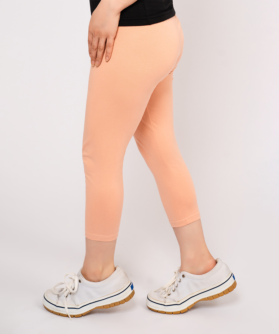 Buy Gilbin Soft Capri High Waist Leggings for Women Many Colors One Plus  Size at Ubuy Pakistan