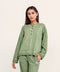Women's Stone Wash Henley