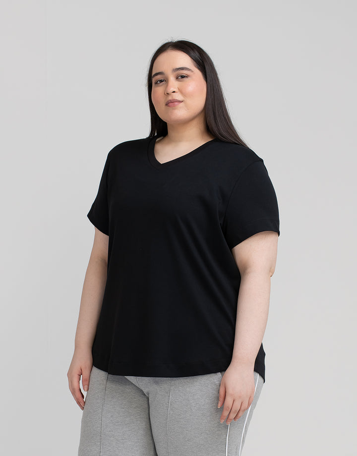 Women's Plus Perfect V-Neck Tee