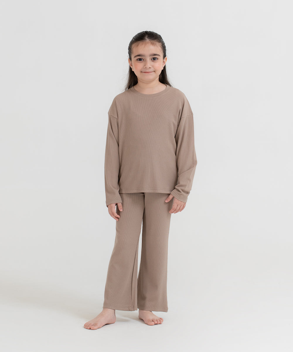 Girls' Modal Rib Set – Bandana