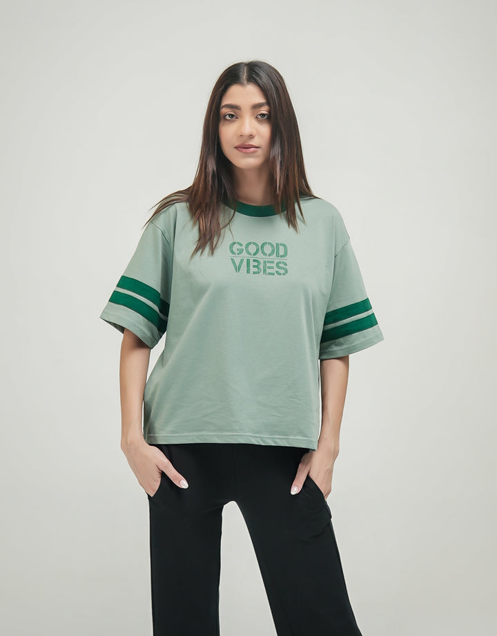 Women's Cropped Graphic Tee