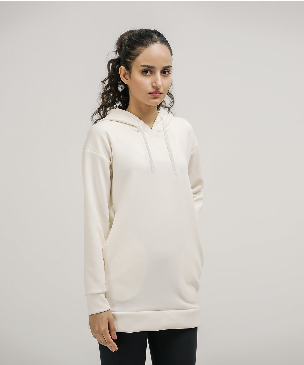 Long hooded sweatshirts best sale