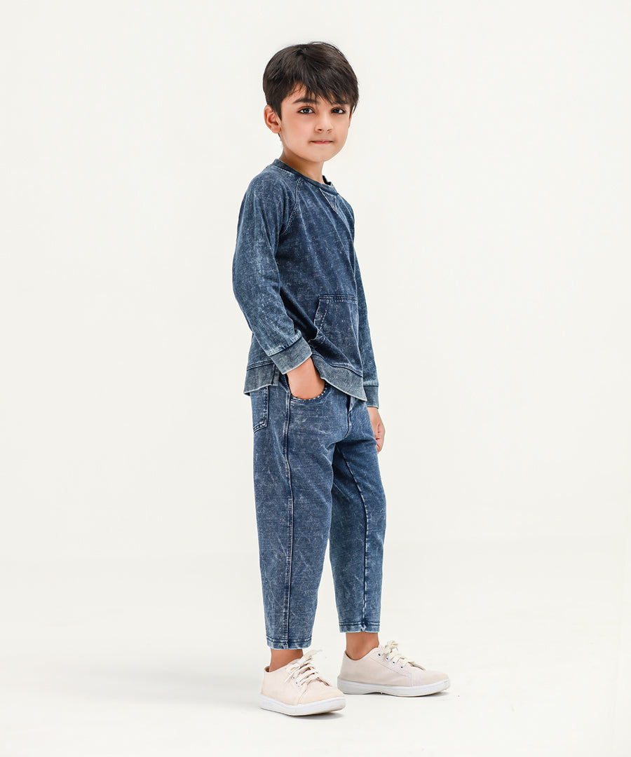 Boys' Denim Slim Fit Pants – Bandana