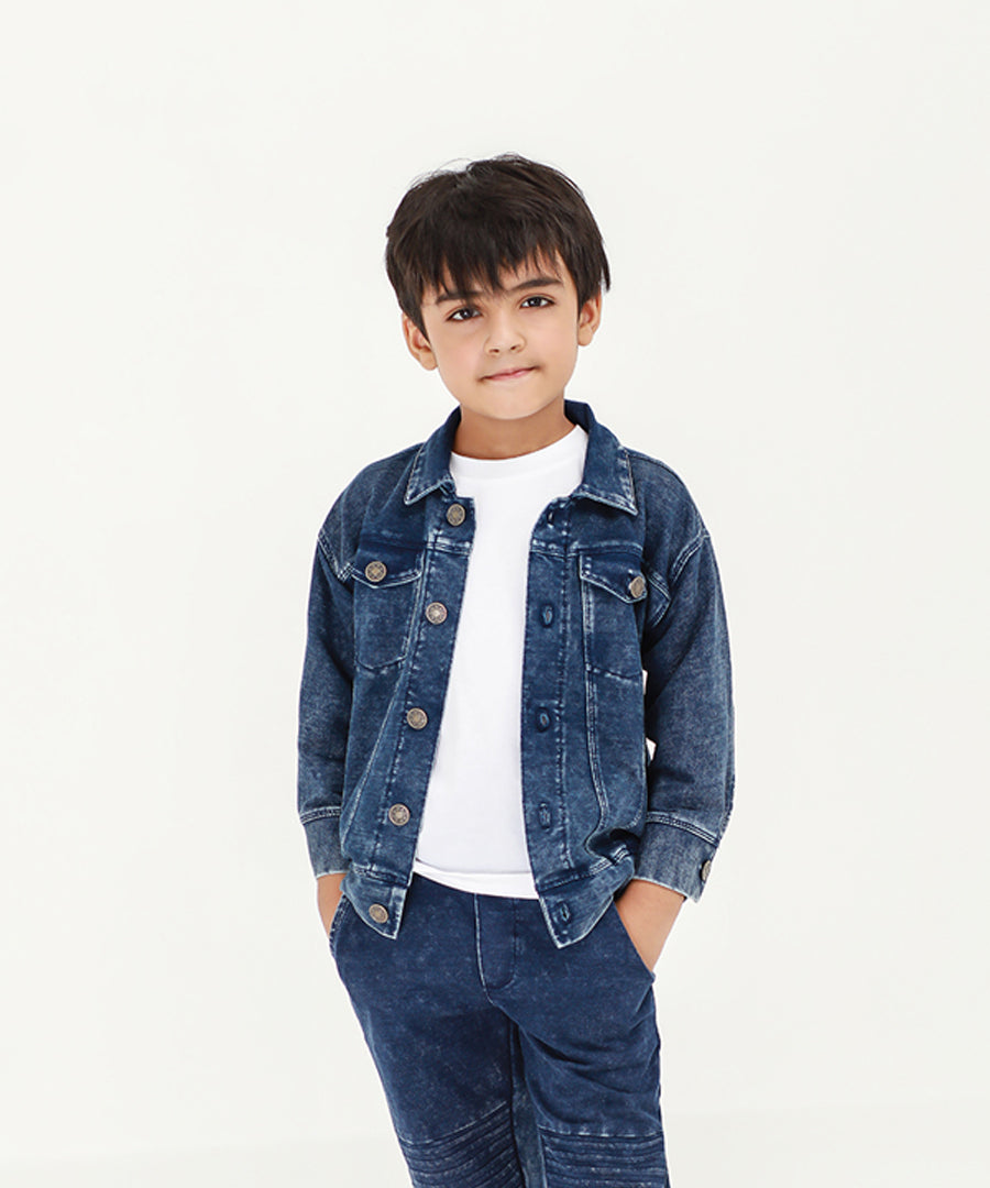 Buy Danny First Kids Denim Jacket Size Small Online in India - Etsy