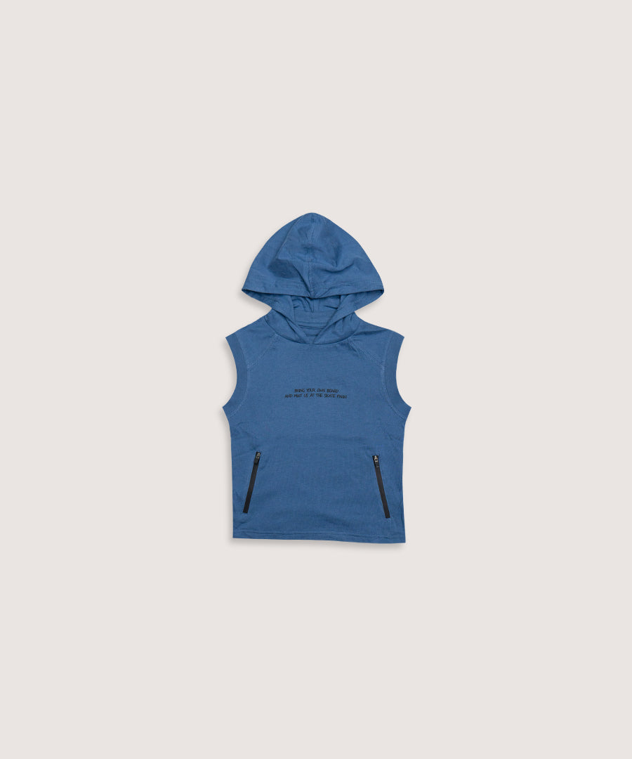 Child's sleeveless outlet hoodie