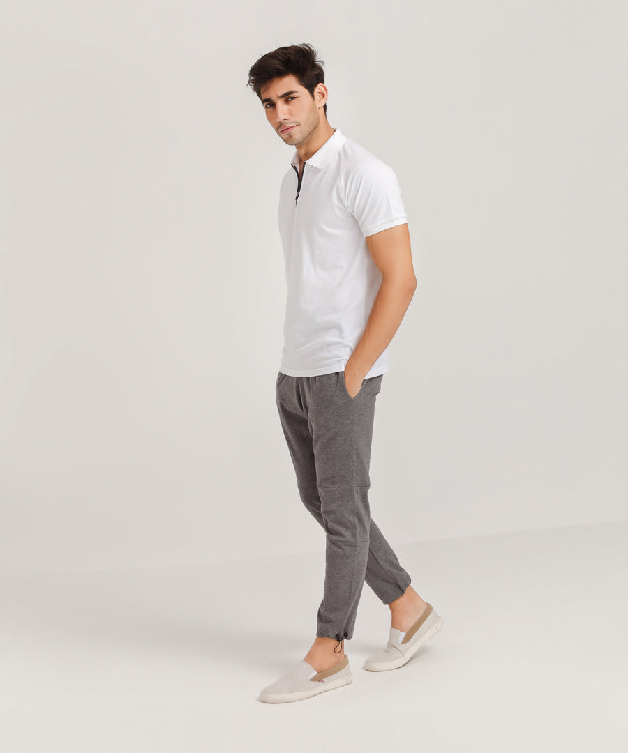 Men's Zipper Polo Shirt – Bandana